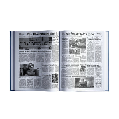 40th Milestone Birthday Newspaper Book