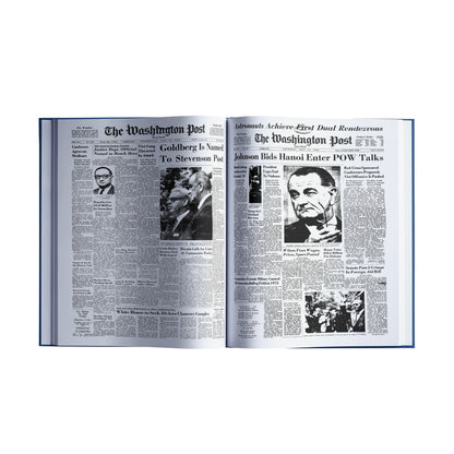 60th Milestone Birthday Newspaper Book