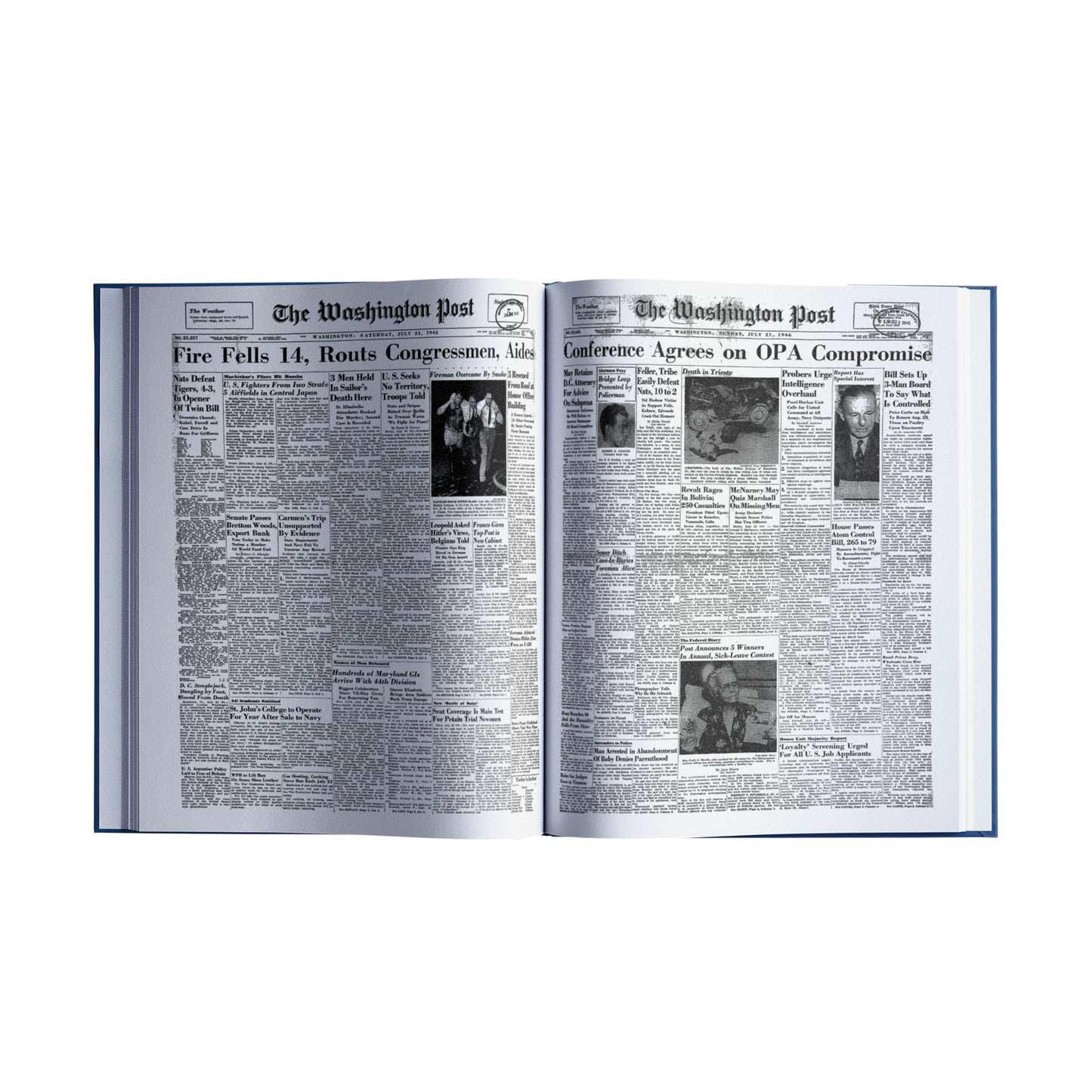 80th Milestone Birthday Newspaper Book