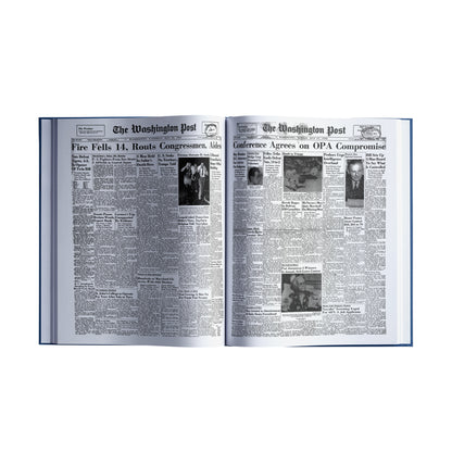 80th Milestone Birthday Newspaper Book