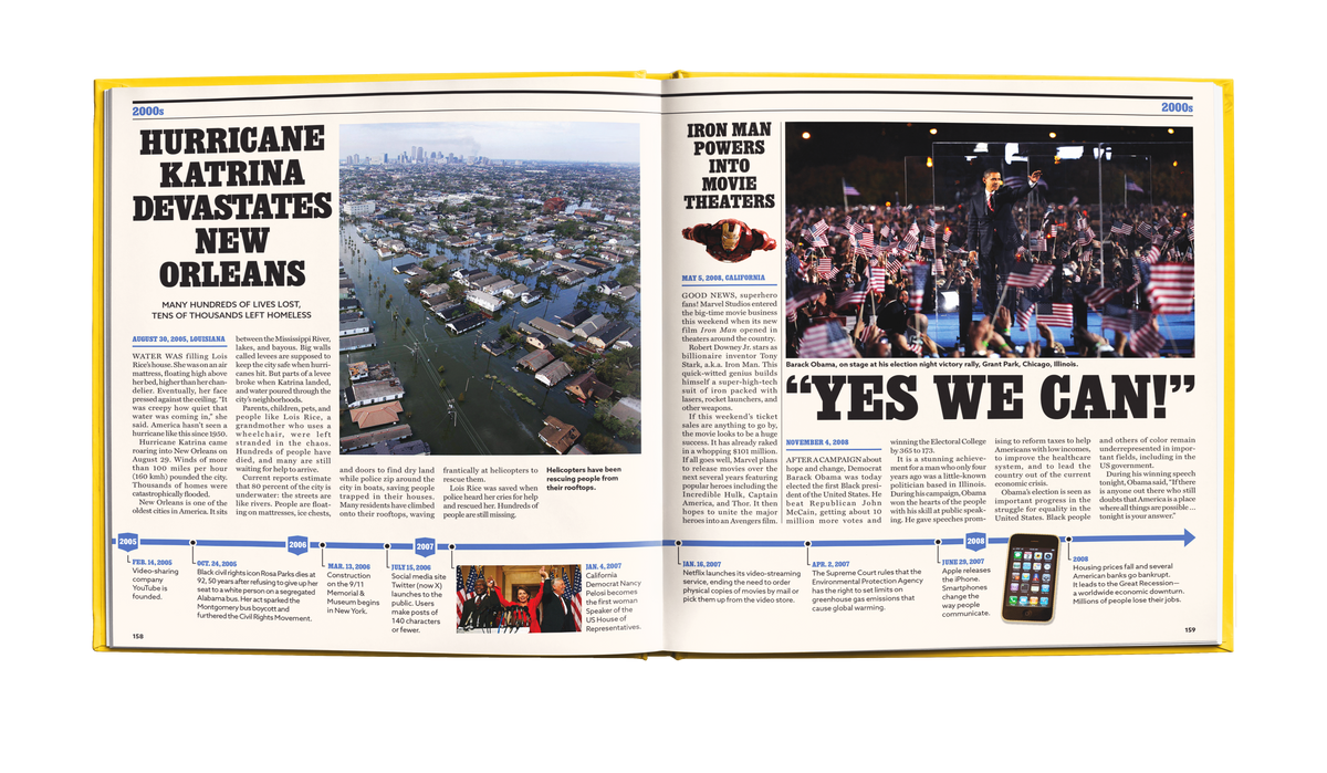 America As It Happened Book | US History in A Newspaper Format ...