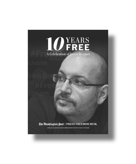 Jason Rezaian Washington Post magazine cover press freedom feature