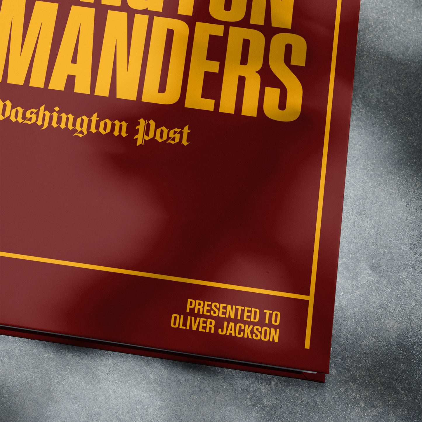 The Football History of the Washington Commanders