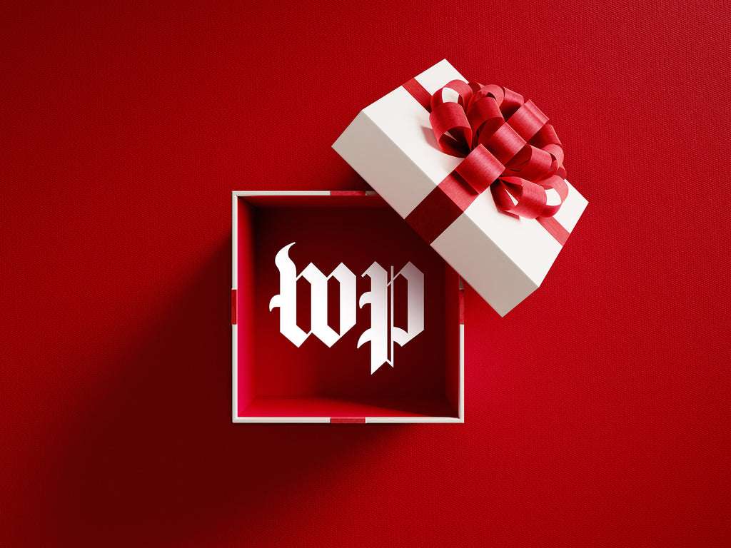 Washington Post electronic gift card to redeem for merchandise 
